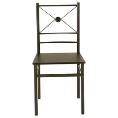 Anna Brown 5 Pc Dining Set