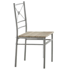 Anna Silver 5 Pc Dining Set