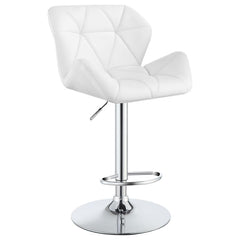 Berrington White Adjustable Bar Stool