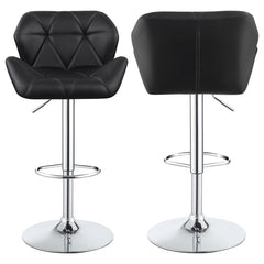 Berrington Black Adjustable Bar Stool