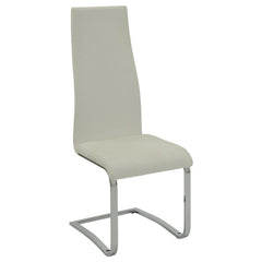 Anges White 5 Pc Dining Set