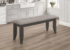 Dalila Grey Bench