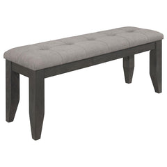 Dalila Grey Bench