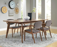 Malone Brown 5 Pc Dining Set