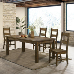 Coleman Brown 5 Pc Dining Set
