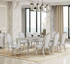 Evangeline Silver Dining Table