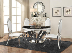 Anchorage White 5 Pc Dining Set