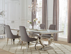 Antoine Grey 5 Pc Dining Set
