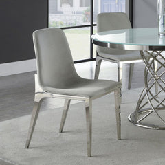 Irene Grey Side Chair