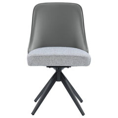 Paulita Grey Swivel Side Chair