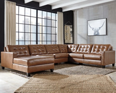 Baskove 4-Piece Sectional with Chaise - 11102S1