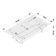 Ethan Black Pop Up Trundle