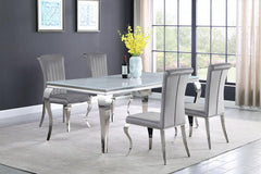 Carone Grey 5 Pc Dining Set
