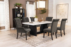 Sherry Brown 7 Pc Dining Set