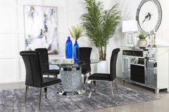 Ellie Black 5 Pc Dining Set