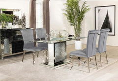 Marilyn Grey 5 Pc Dining Set