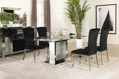 Marilyn Black 5 Pc Dining Set
