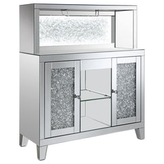 Yvaine Silver Bar Cabinet