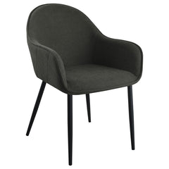Emma Black Arm Chair
