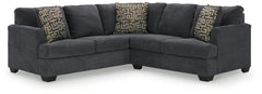 Ambrielle 2-Piece Sectional with Ottoman - PKG011622