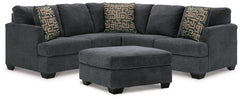 Ambrielle 2-Piece Sectional with Ottoman - PKG011623