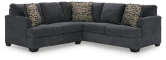Ambrielle 2-Piece Sectional with Ottoman - PKG011623