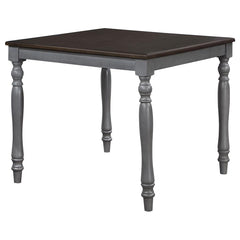 Wiley Brown 5 Pc Counter Height Dining Set