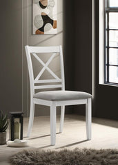 Hollis White Side Chair