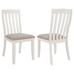 Anwar White Side Chair