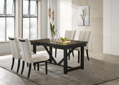 Malia Beige 5 Pc Dining Set