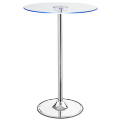 Thea Silver Bar Table