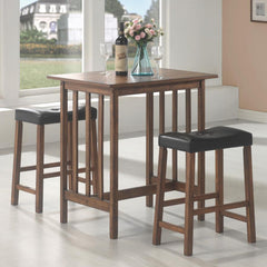 Oleander Brown 3 Pc Counter Height Dining Set