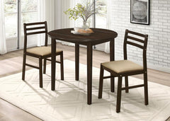 Bucknell Brown 3 Pc Dining Set