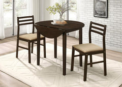 Bucknell Brown 3 Pc Dining Set