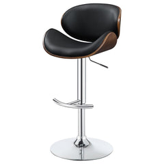 Harris Black Adjustable Bar Stool