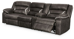 Kincord 2-Piece Sectional with Recliner - PKG000831