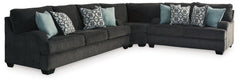 Charenton 3-Piece Sectional with Ottoman