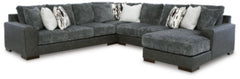 Larkstone 4-Piece Sectional with Chaise - 17402S8
