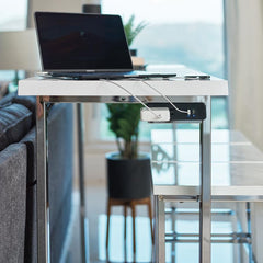 Marmot White 4 Pc Counter Height Dining Set