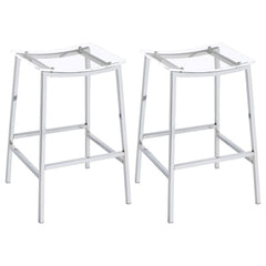 Jovani Silver Bar Stool