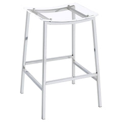 Jovani Silver Bar Stool