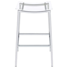 Jovani Silver Bar Stool