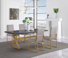 Conway Grey 5 Pc Dining Set
