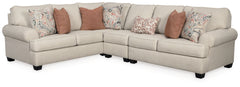 Amici 3-Piece Sectional with Ottoman - PKG000960