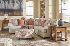Amici 2-Piece Sectional with Ottoman - PKG000959
