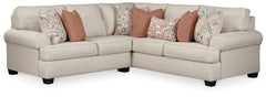Amici 2-Piece Sectional with Ottoman - PKG000959