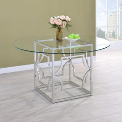 Starlight Silver Dining Table