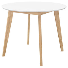 Breckenridge White Round Dining Table