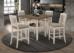Sarasota Ivory 5 Pc Counter Height Dining Set