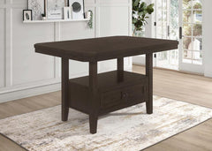 Prentiss Brown Counter Height Dining Table